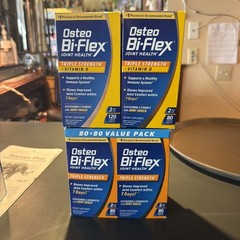 Pack 4 Osteo Bi-Flex Triple Vitamin D Turmeric Supplement 360 Tablets / Exp 2028