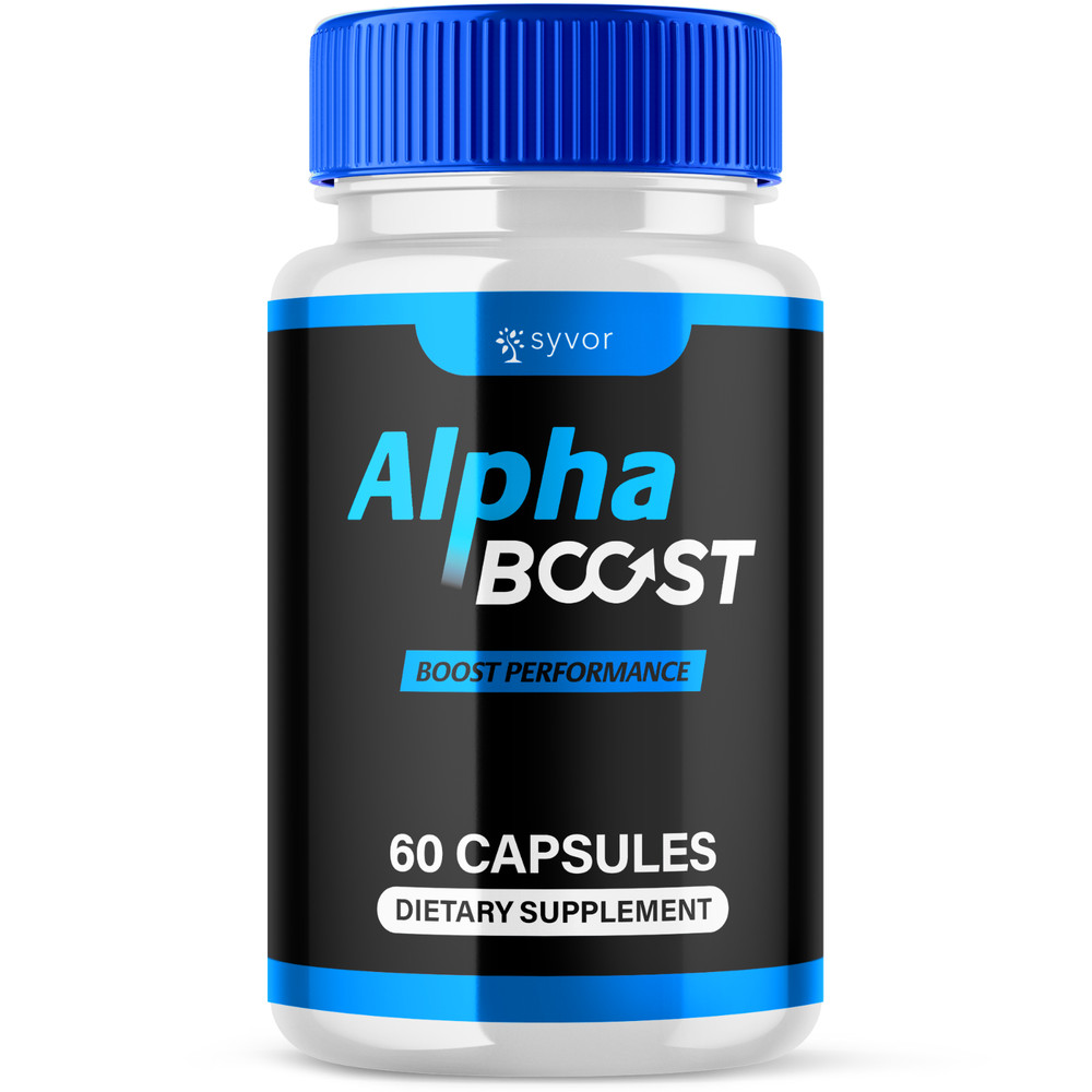 Alpha Boost Enhanced Men for Supplement with Natural Ingredients 60 Caps