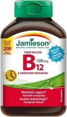Jamieson Vitamin B12 1200mcg Timed Release,200 Tablets
