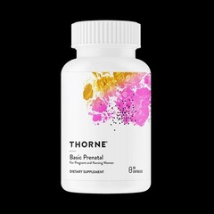 Thorne Basic Prenatal Supplement Pregnancy/Nursing – 90 Caps – EXP 2028+
