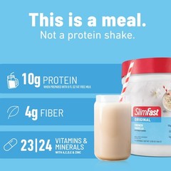 Gluten-Free French Vanilla Shake Mix – 10g Protein, 42 Servings Total, Pack of 3
