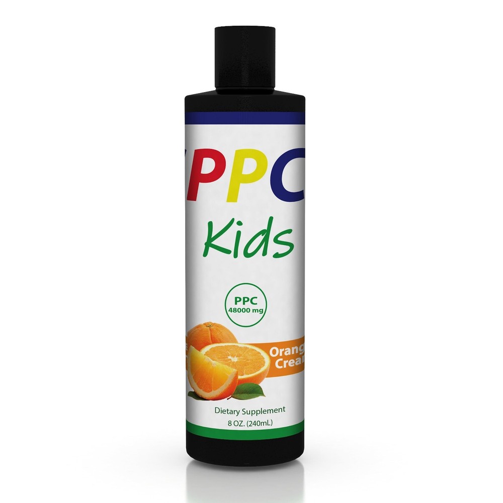 Phoschol Liquid Concentrate PPC Kids – by Nutrasal – 8 oz – Orange Cream