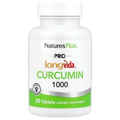 2 X NaturesPlus, Pro Longvida� Curcumin 1000, 1,000 mg, 30 Tablets