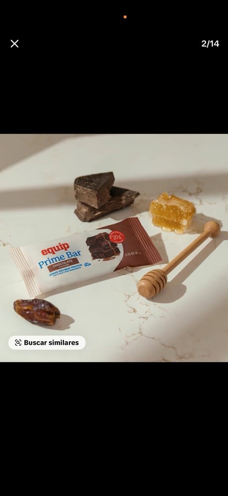 equip Prime Chocolate Dairy-Free Protein Bar, Unisex, 2.15 oz (61 g)