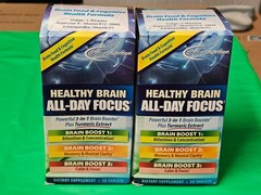 2 Pack – Applied Nutrition Healthy Brain All-Day Focus 50 Tablets/Box Exp 10/26