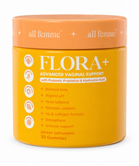 Flora Plus Gummies, Advanced Vaginal Support, Vaginal Health Gummies Exp 11/2027
