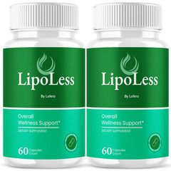 (2 Pack) Lipoless Pills for Weight Loss Lipo Less Fat Burner Diet (120 Caps)