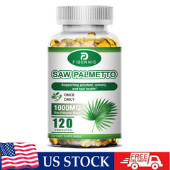 120 Saw Palmetto 1000mg – Premium Health Supporting proslate urinary, and hair
