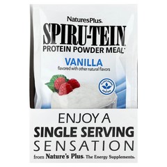 2 X NaturesPlus, Spiru-Tein�, Protein Powder Meal, Vanilla, 8 Packets, 1.06 oz