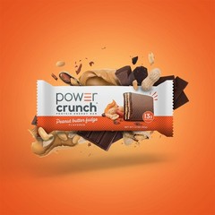 Power Crunch Original Protein Energy Bars, Peanut Butter Fudge, 1.4 oz, 5 Count