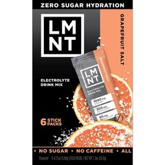 LMNT Zero Sugar Electrolyte Drink Mix – Grapefruit – 6ct