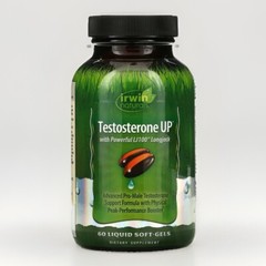 Irwin Naturals Testosterone UP, 60 Liquid Soft Gels – Exp 08/2026