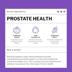 ProstaPlex – Proprietary Prostate Support Prosta Plex – 60 Capsules