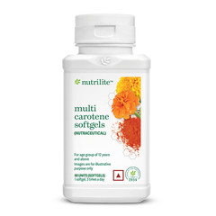 Nutrilite Multi Carotene Softgels | Eye & Antioxidant Support Daily | 90 Softgel