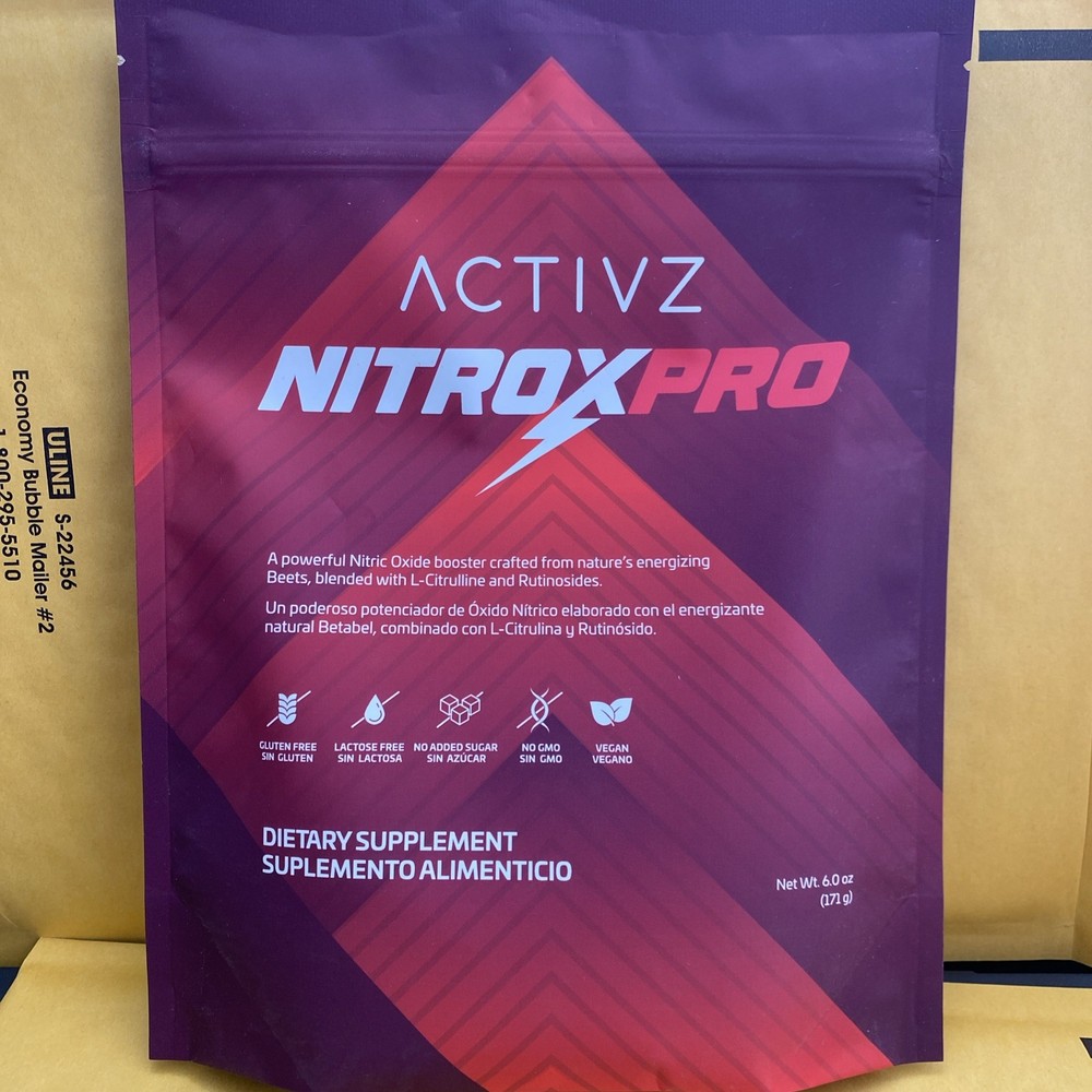 ACTIVZ NitroxPro™ Drink PowderL-Citrulline, Rutinosides, CyLoc Dextrin, DexKey@