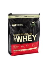 Optimum Nutrition Gold Standard 100% Whey Protein, 80 Servings, Vanilla IceCream