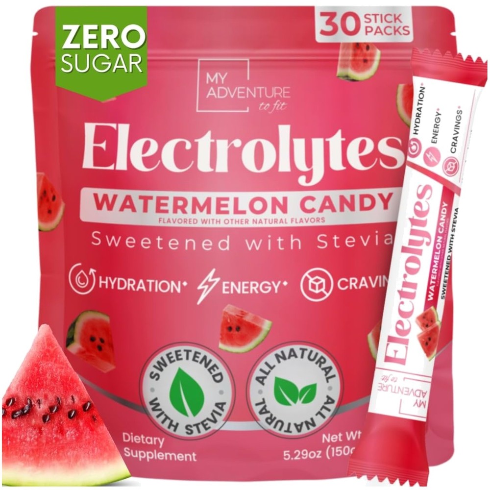 Electrolytes Drink Mix – Caffeine-Free Energy, 30 Servings