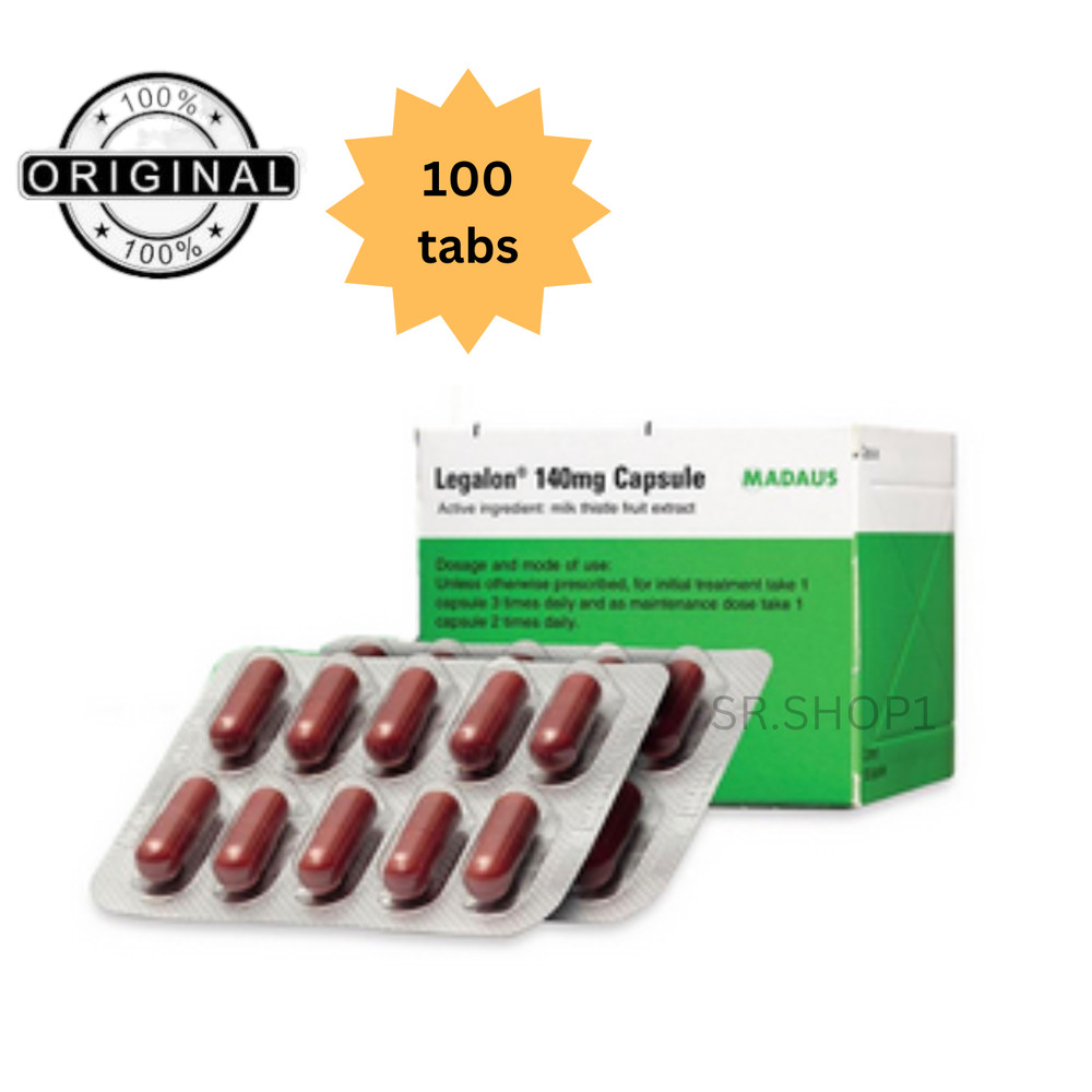 1 Box x 100’s LEGALON 140mg by Madaus Germany Traditionally Used For Liver Tonic