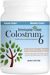 Immune-Tree Colostrum6 Certified 6-Hour Colostrum Supplement, 2.2 lbs (1kg)