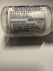 2 Bottles Swarm Extreme Energizer Weight Loss Supplement (40 Capsules) 10/26 USA