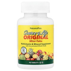 2 X NaturesPlus, Source of Life�, Original Mini-Tabs, Multivitamin & Mineral Su