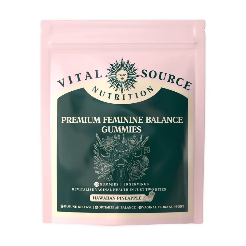 ViXi Feminine Balance Gummies – Hormone & Mood Support – Vitex + Black Cohosh