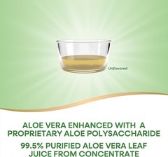 99.5% Purified Aloe Vera Juice with PolyMax+ – Pure Hydration Elixir, 33.8 Fl Oz
