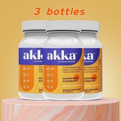 3PCS AKKA-Premium Liver Cleanse Detox&Repair Superbiotic,Gut Health,Milk Thistle