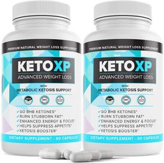 2 Pack Keto XP Pills Advanced Weight Loss for Men and Women Ketoxp Supplement