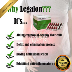 4 BOX LEGALON 30’s 140mg Milk Thistle Madaus Germany Traditionally Use for Liver