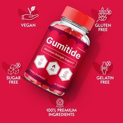 Gumitide ACV Gummies, Max Strength , Gumitide All natural Supplement (1 pack)
