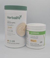 HERBALIFE NUTRITION French Vanilla Formula 1 Shake Mix 26.4 oz with Prolessa Duo