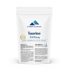 TAURINE 1000mg TABLETS ANTICATABOLIC REGENERATION METABOLISM SUPPORT