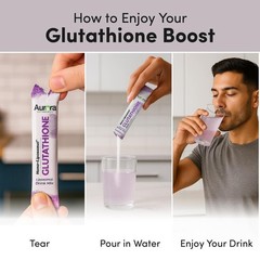 Aurora Nutrascience NanoLiposomal Glutathione Drink Mix 750 mg Liposomal Glu…