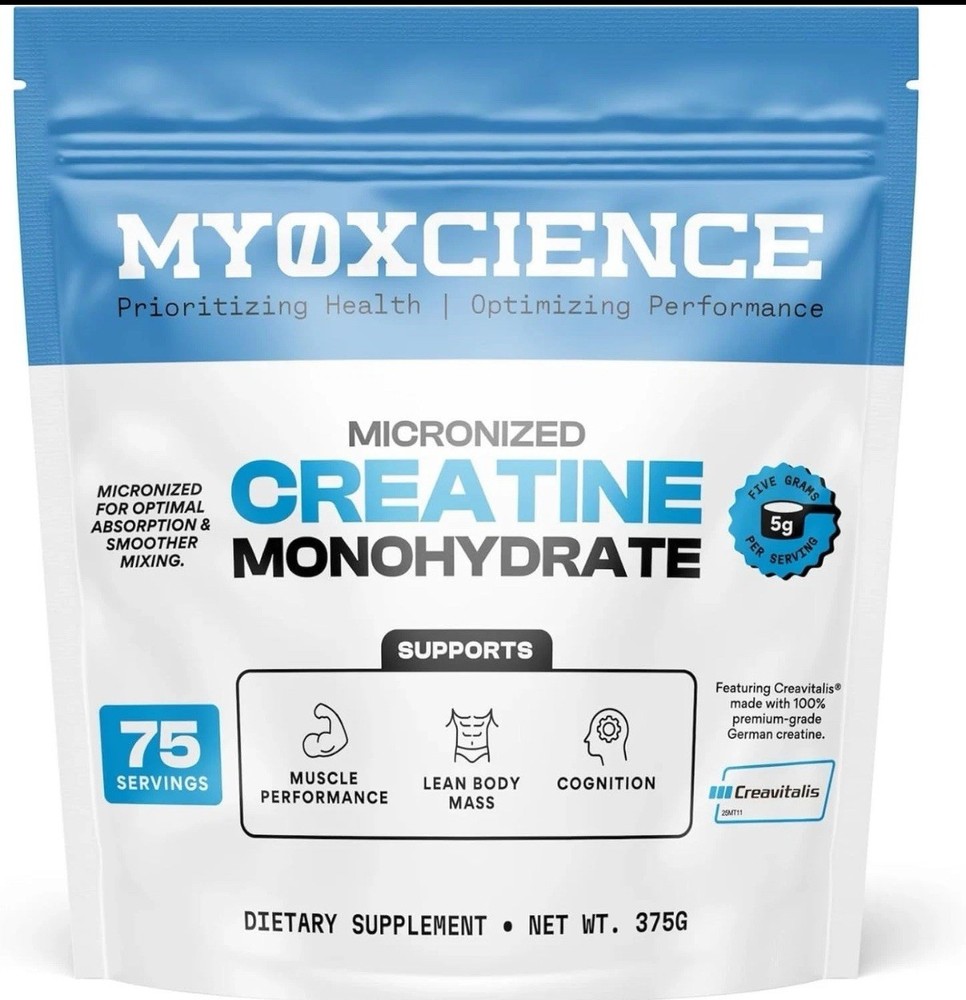 MYOXCIENCE Micronized Creatine | with 100% Creavitalis—The World’s Purest Mic…