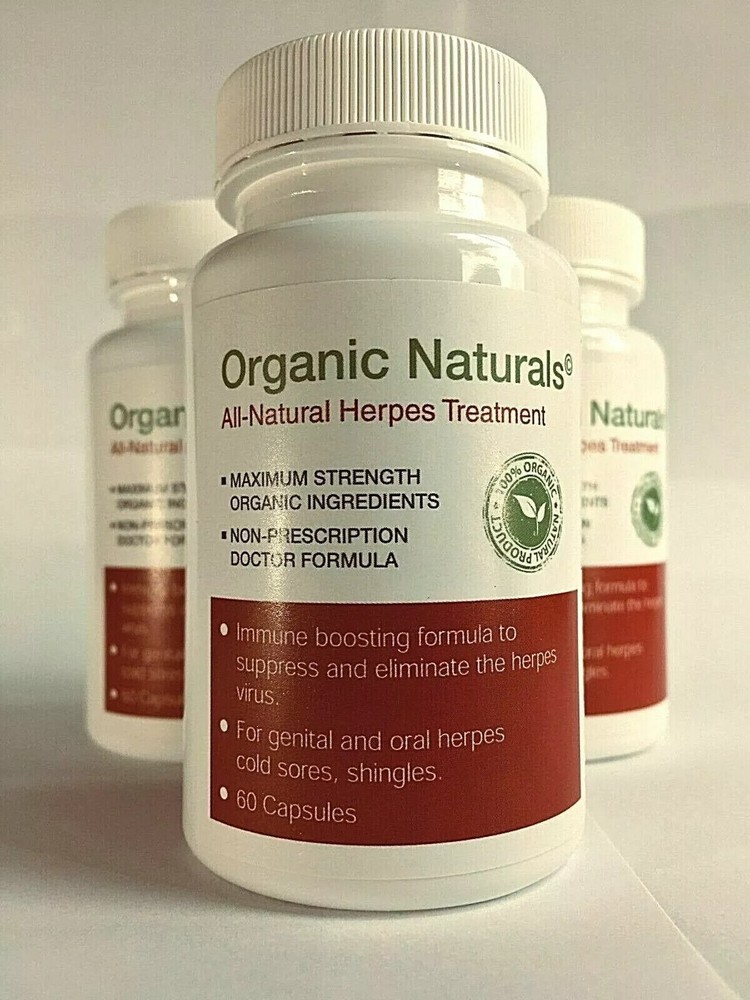 All-Natural Outbreak Treatment Supplement- by Organic Naturals – 60 Capsules