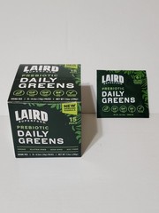 Laird Superfood Prebiotic Daily Greens Drink Mix 15 Pack – 0.5 oz Packets NEW