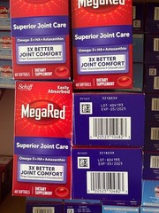 Exp. 05/2025 ~ GENUINE AUTHENTIC Schiff MegaRed Superior Joint Care 60 Softgels