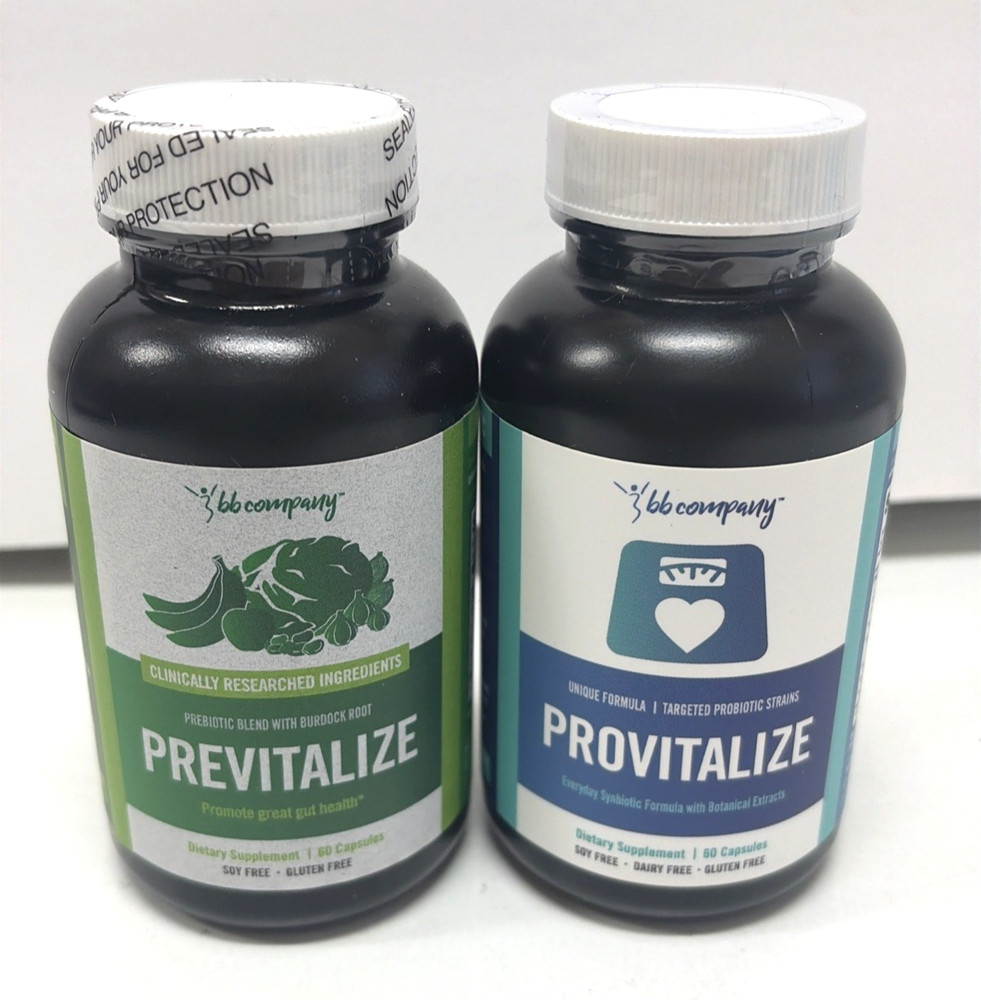 BB Company Previtalize & Provitalize Menopause Relief Slim Gut Bundle – Sealed