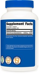 Nutricost Vitamin B12 (Methylcobalamin) 1000mcg, 240 Capsules – Non-GMO