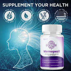 (5 Pack) Memopezil Nootropic All Natural Brain Supplement Memo Pezil 300 Capsule