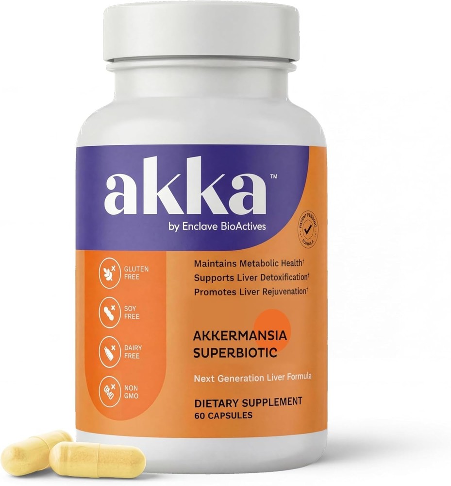 AKKA Liver Cleanse Detox&Repair Superbiotic-Supports Liver Health 60Caps Premium
