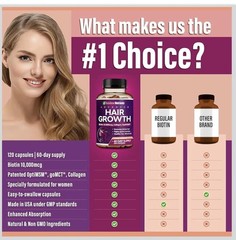 Rainbow Nutrients Advanced Hair Growth-Promote Hair Growth and Prevent Hair Loss