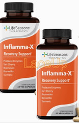 * * Expire 2028 * * __ 2 x Life Seasons INFLAMMA-X Inflammation Support 60 ea