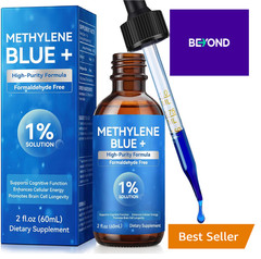 Blue Supplement – Pharmaceutical Grade, 2 FL OZ, 1% USP Grade, Liquid