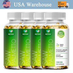 1/2/4Pack SAW PALMETTO Capsule 1000mg Prostate & Urinary Tract Health Supplement