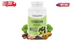 NaturalSlim Testosterin Men’s Multivitamins Testosterone Booster 180 capsules