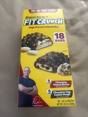 Chef Robert Irvine’s FITCRUNCH High Protein Baked Bars, Variety Pack, 1.62 oz.