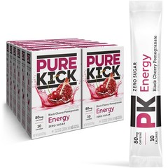 Energy Drink Mix Singles, Black Cherry Pomegranate, 72 Packets Total