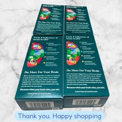 LOT OF 4 Genuine Neuriva Brain Performance Original Strawberry 30Ct EXP10/26+